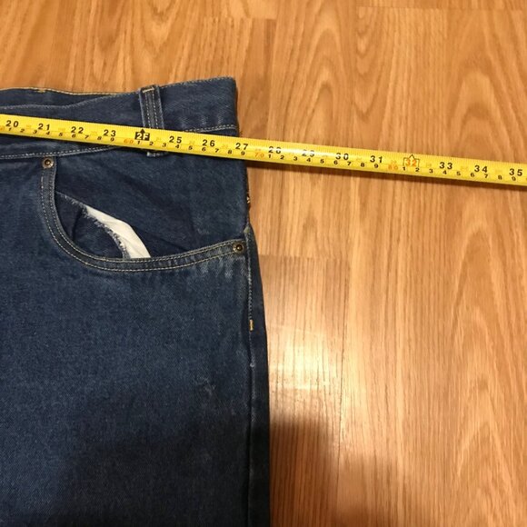 Canyon Ridge Mens Blue Denim Jeans Size 54 X 32 - Picture 6 of 7